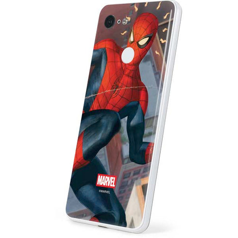 Marvel Spiderman Spidey Sense Google Pixel 3 Skin